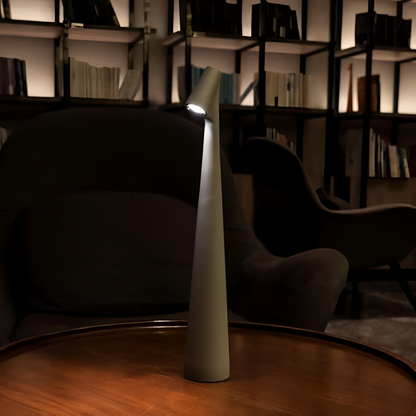 Mira Table Lamp - Cordless Dimmable LED, Nordic Design