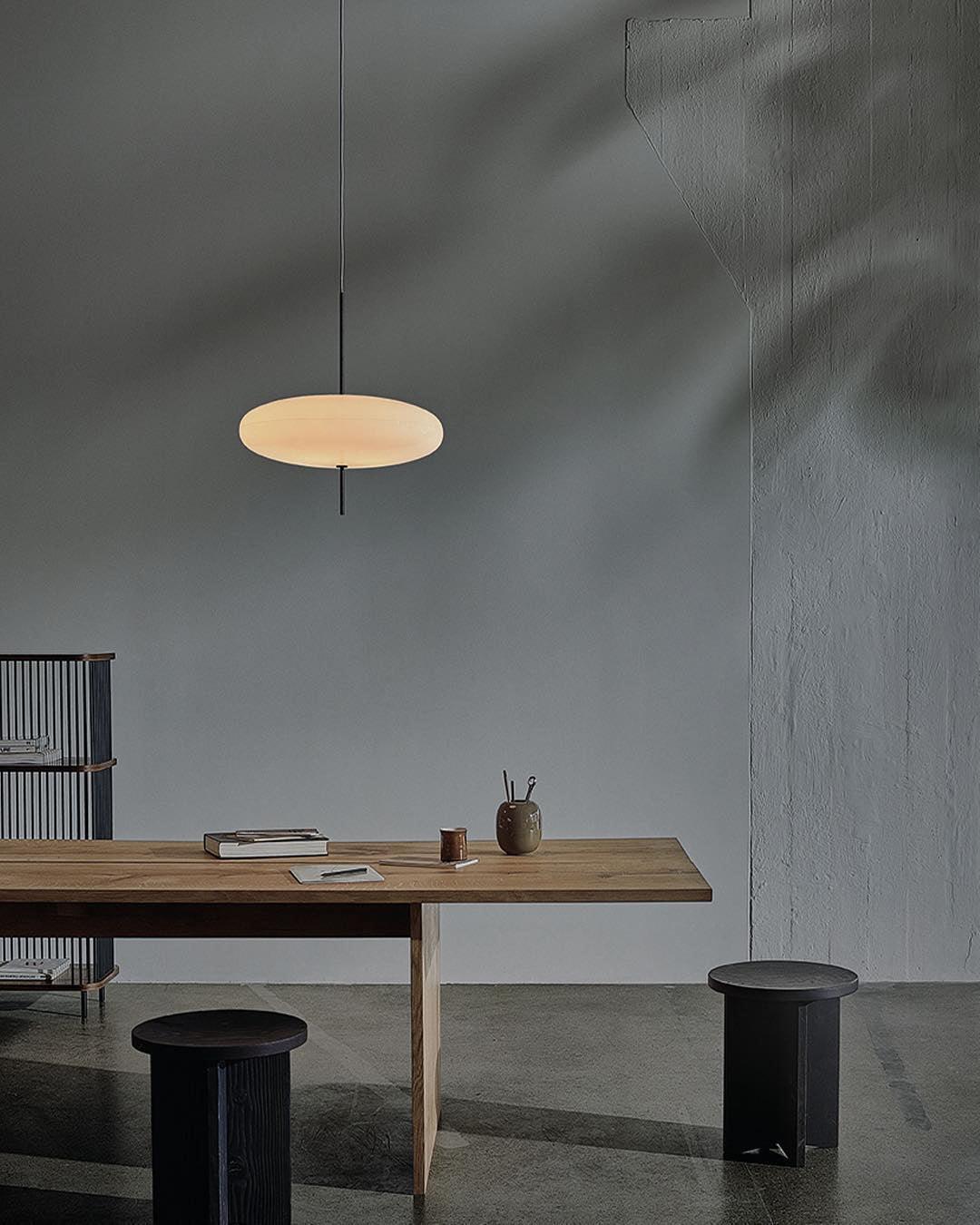 Ceiling Pendant Light White Polymer Shade Adjustable Drop Height Modern Dining Room Kitchen Living Room Hanging Fixture E26 E27 Socket 12 in
