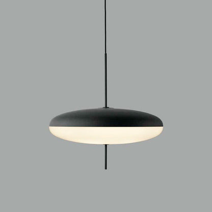 Ceiling Pendant Light White Polymer Shade Adjustable Drop Height Modern Dining Room Kitchen Living Room Hanging Fixture E26 E27 Socket 12 in