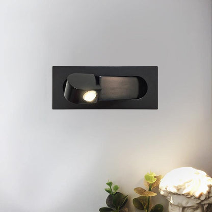Wall Sconce Reading Light, LED Wall Lamp for Bedroom, Bedside Lamp with Foldable Arm, Modern Wall Light for Living Room