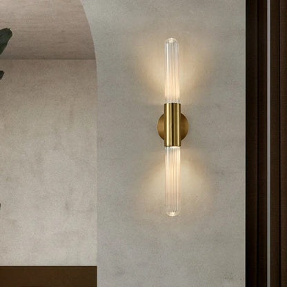 Applique murale moderne en verre – Éclairage LED élégant pour salon, chambre et couloir