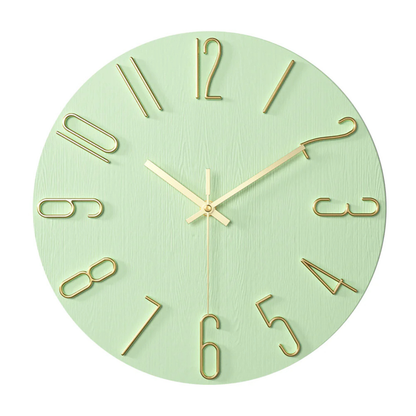 Modern Home Decor | 30 cm Silent Wall Clock with Minimalist Design | Elegant Timepiece for Any Space