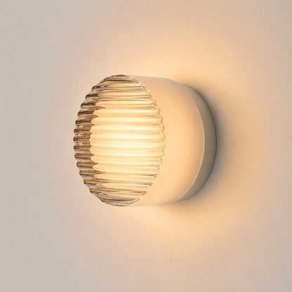 Modern Interior | Wall Sconce Lighting with Unique Acrylic Shade | Warm Ambiance for Cozy Spaces
