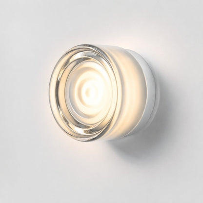 Modern Interior | Wall Sconce Lighting with Unique Acrylic Shade | Warm Ambiance for Cozy Spaces