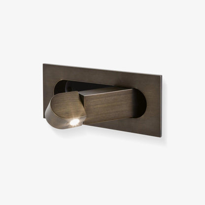 Adjustable LED Bedside Reading Light Wall Mount with Push Button Control – Space-Saving Swing Arm Design in Multiple Finishes