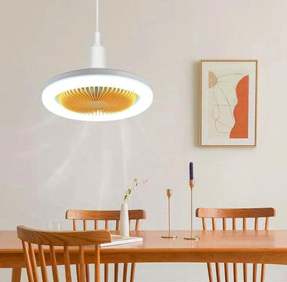 Ortekor Modern LED Ceiling Fan with Lights & Remote Control | Adjustable Speed for Year-Round Comfort