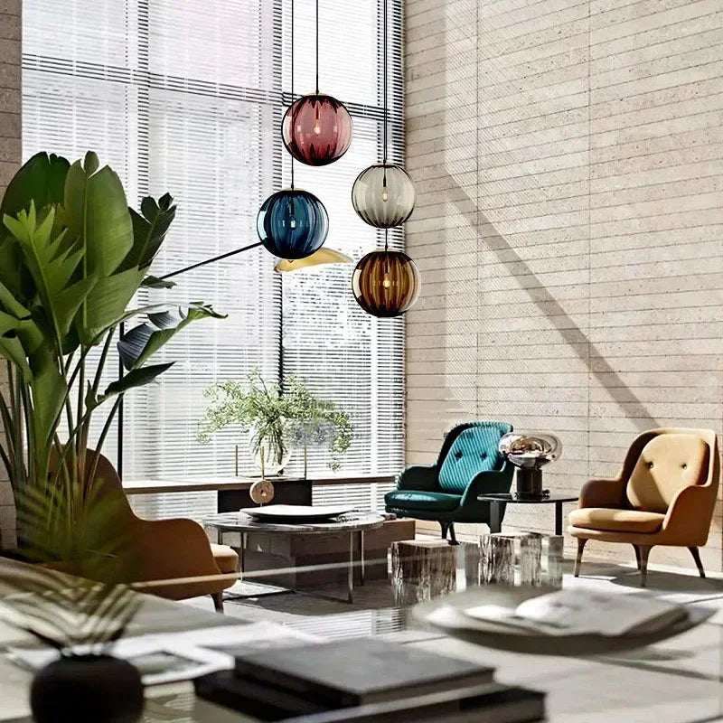 Modern LED Ceiling Light with Elegant Glass Design for Home Illumination - Energy Efficient and Easy to Install
