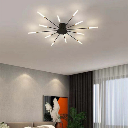 Plafonnier LED moderne à montage encastré Ortekor avec éclairage écoénergétique | Design élégant pour salons et chambres