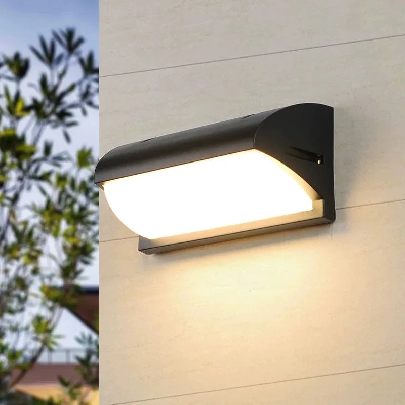 Modern LED Motion Sensor Wall Light with Waterproof Design | Smart Illumination for Outdoor Spaces