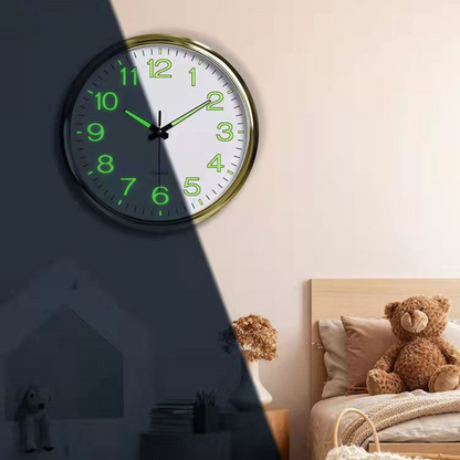 Modern LED Wall Clock 11.81 inch – Stylish Digital Wall Clock Decor with Clear Display