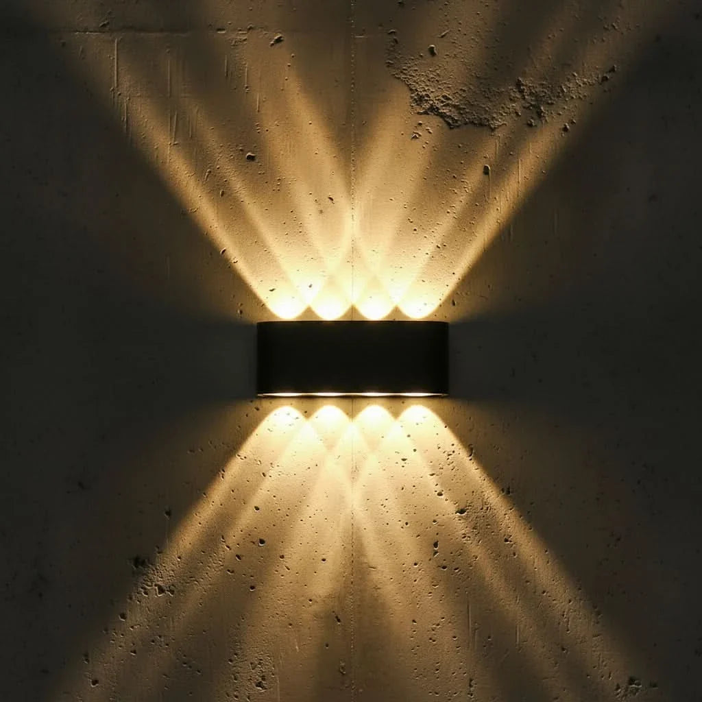 GLOWFLOW – Up Down Wall Mount Light for Elegant Home Decor