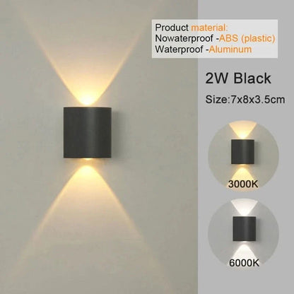 GLOWFLOW – Up Down Wall Mount Light for Elegant Home Decor