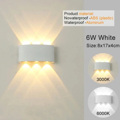 GLOWFLOW – Up Down Wall Mount Light for Elegant Home Decor