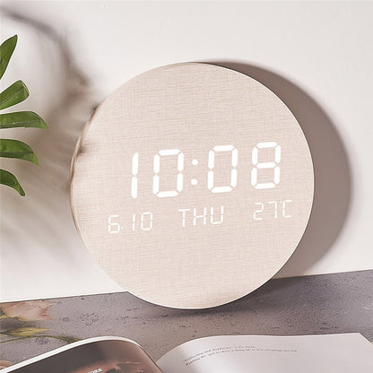 Modern Minimalist Wall Clock with Rechargeable Power | Sleek Design for Effortless Style