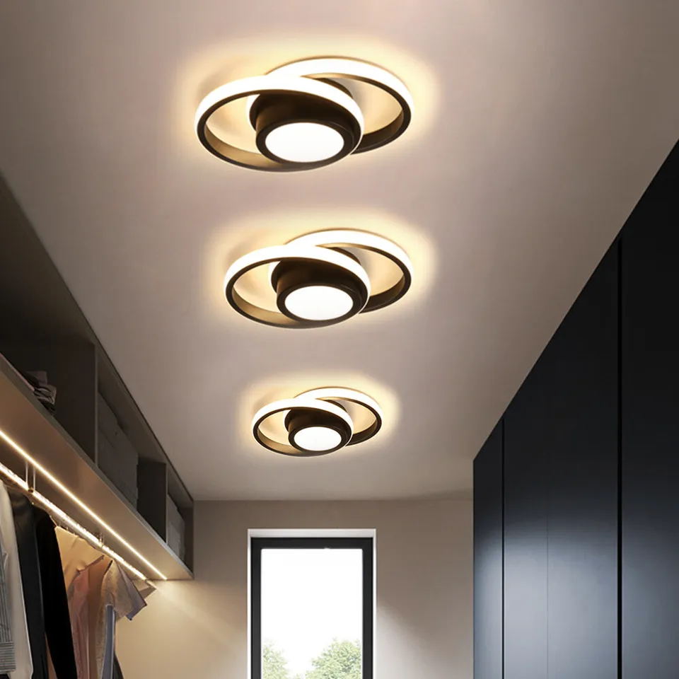 Flush Mount LED Ring Light – Low Profile 11 in Circular Fixture, Dimmable Tri-Color for Bedroom, Living Room & Hallway