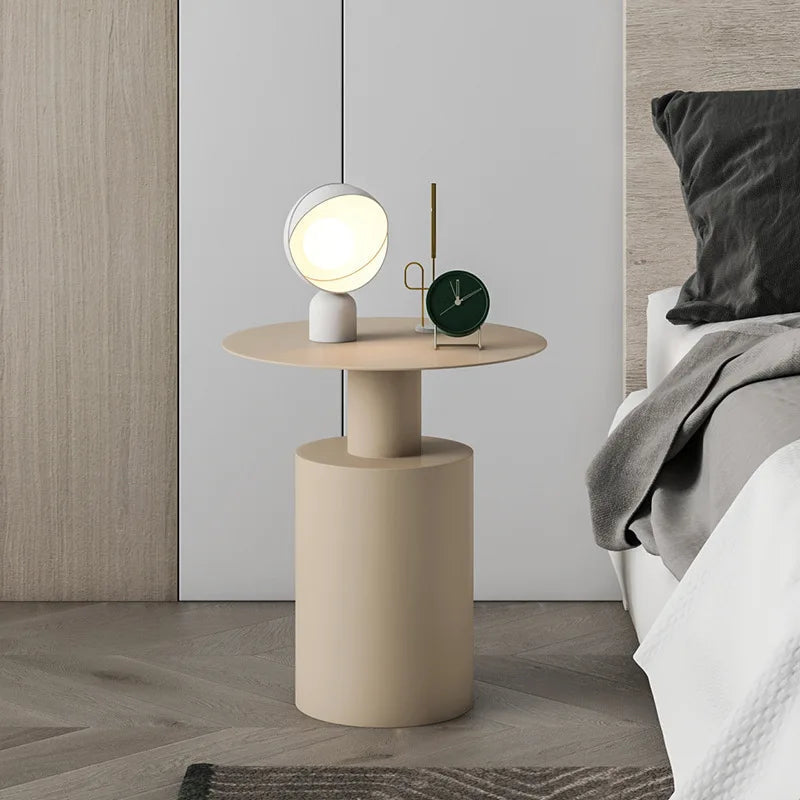 Modern Round Side Table with Minimalist Design – Versatile Accent Table