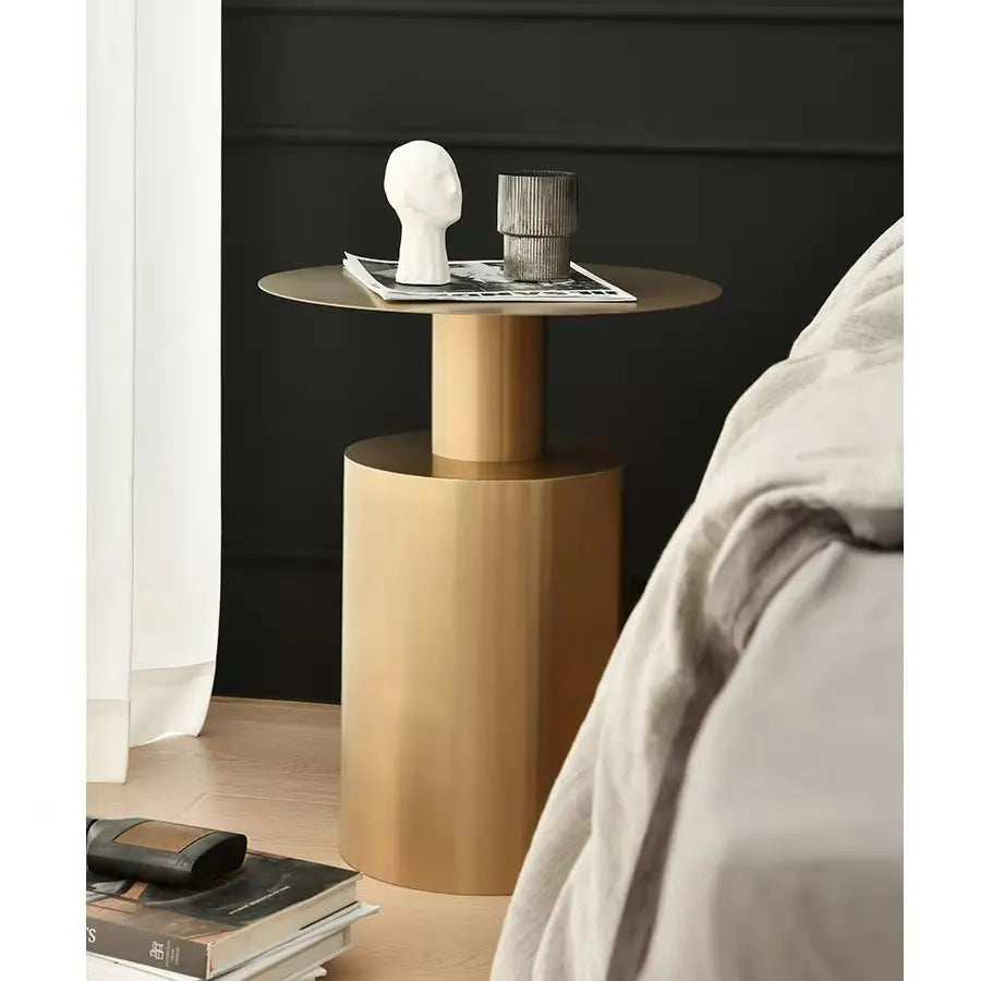 Modern Round Side Table with Minimalist Design – Versatile Accent Table