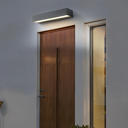 Modern Waterproof LED Porch Light – Minimalist Design with Two Color Temperatures