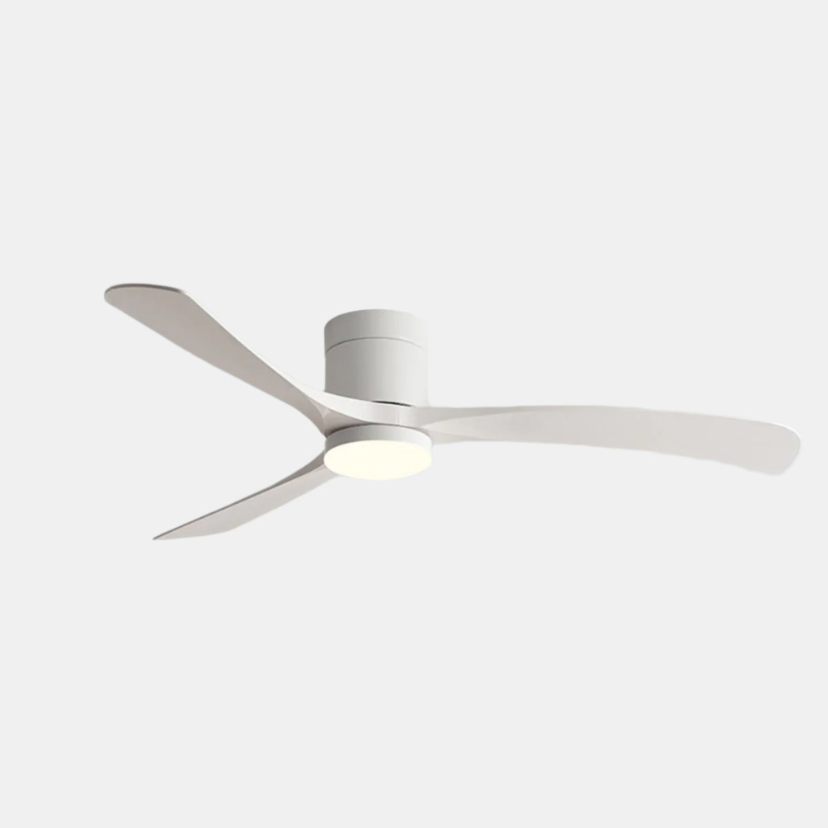 Whisper-Quiet Ceiling Fan with Integrated LED Light – 6 Speed Reversible Airflow for Year-Round Comfort in Living Room Bedroom
