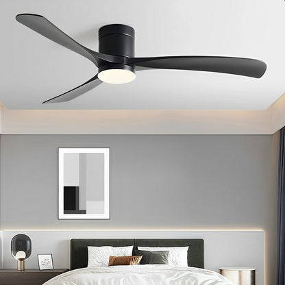 Whisper-Quiet Ceiling Fan with Integrated LED Light – 6 Speed Reversible Airflow for Year-Round Comfort in Living Room Bedroom