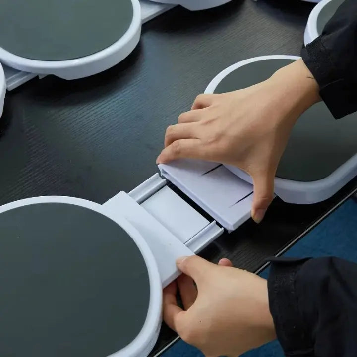 Modular Rotating Serving Tray with Non-Slip Surface & Heat Resistance | Effortless Dining Experience