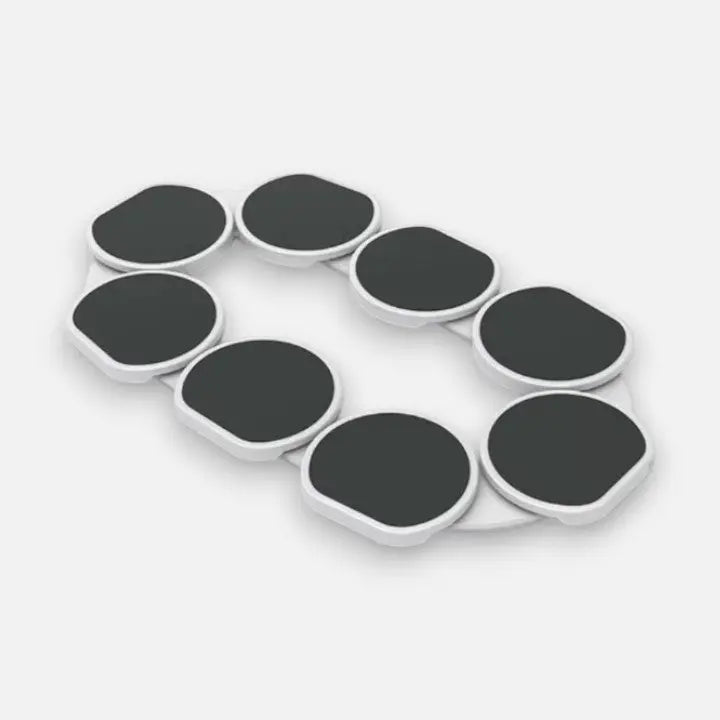 Modular Rotating Serving Tray with Non-Slip Surface & Heat Resistance | Effortless Dining Experience