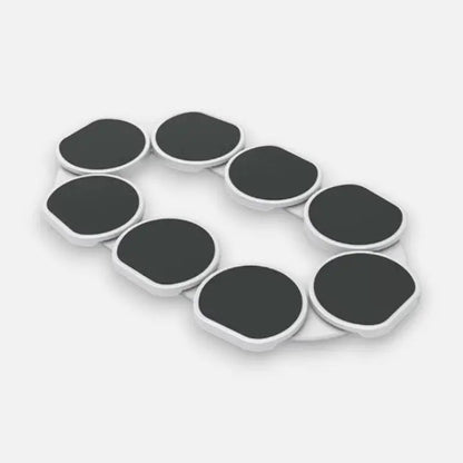 Modular Rotating Serving Tray with Non-Slip Surface & Heat Resistance | Effortless Dining Experience