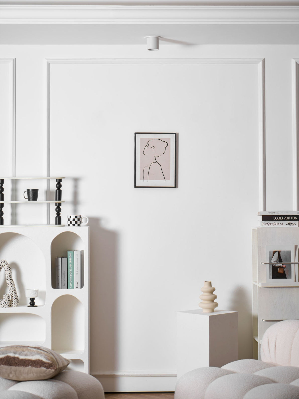 Compact LED Flush Mount Light 3×3 in Aluminum Surface Fixture Bedroom Hallway Kitchen Ceiling Wall Sconce 7W Warm Neutral Cool White Indoor