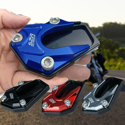 Motorcycle Accessory | Kickstand Enlarger Plate with Non-Slip Design | Enhanced Stability for Safe Parking