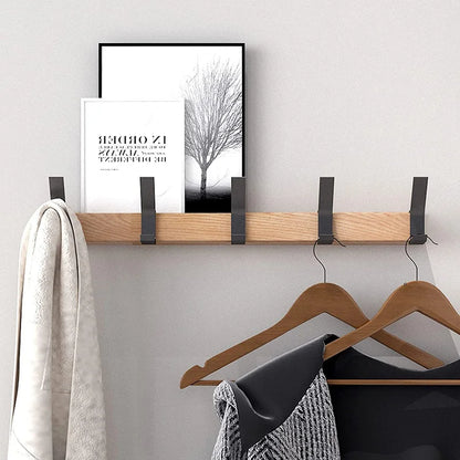 ScandiHook Rail – Wall-Mounted Coat Hooks – Scandinavian Storage Solution