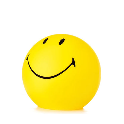 Cheerful Glow Night Light for Kids | 9 in Polypropylene LED Desk Lamp Yellow USB Rechargeable Bedside Reading Light Playroom Decor Nursery A