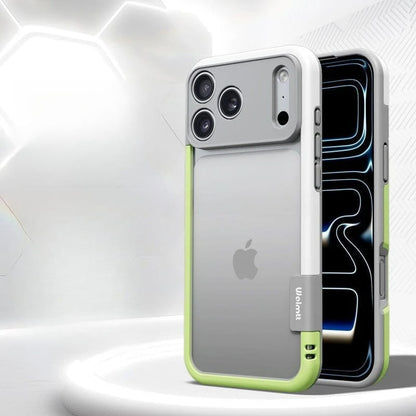 Dual-Tone Protective iPhone Case with Raised Camera Ring – Shock-Absorbing Silicone Frame for All iPhone 13 14 15 16 17 Series Air Pro Max