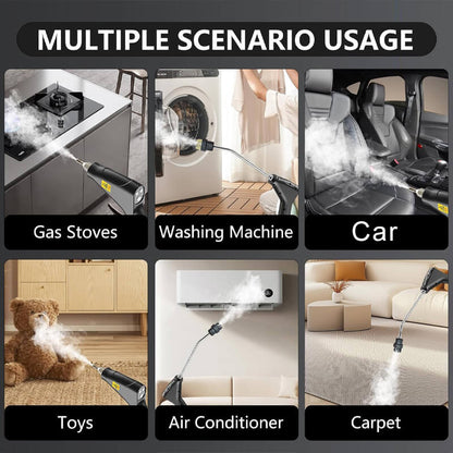 Multi-Surface Cleaning System | High Pressure Steam Cleaner with Fast Heat-Up | Versatile Tool for Efficient Home and Vehicle Cleaning