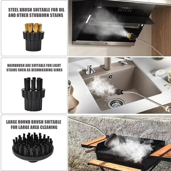 Multi-Surface Cleaning System | High Pressure Steam Cleaner with Fast Heat-Up | Versatile Tool for Efficient Home and Vehicle Cleaning