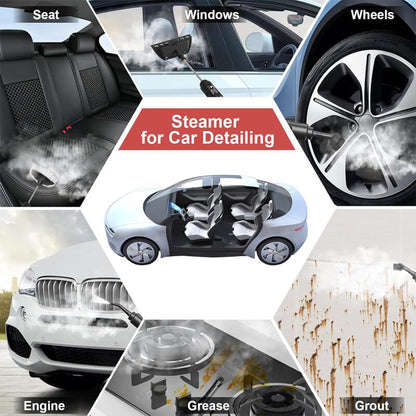 Multi-Surface Cleaning System | High Pressure Steam Cleaner with Fast Heat-Up | Versatile Tool for Efficient Home and Vehicle Cleaning