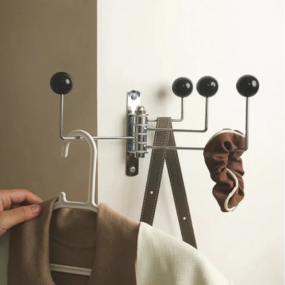 Dralyn Wall Hook - Metal, Rounded Design for Coats and Keys