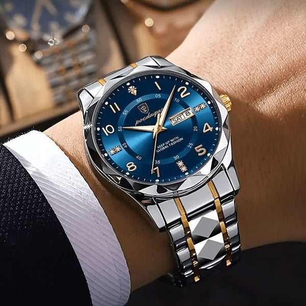STEELVANT – Waterproof Titanium Sports Watch Scratch Resistant