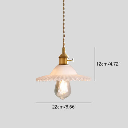 Adjustable Height Pendant Light with Clear Glass Shade Bronze Finish for Dining Table Kitchen Island Living Room Overhead Lighting