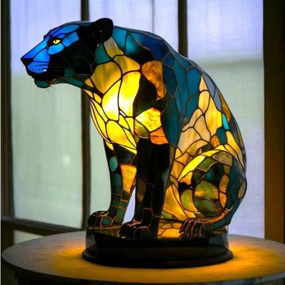 USB Powered Dog Breed LED Night Light 6 in Accent Lamp Warm Glow for Bedroom Nightstand Desk Shelf Decor Puppy Sculpture Chihuahua Corgi Dac