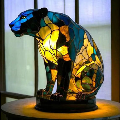 USB Powered Dog Breed LED Night Light 6 in Accent Lamp Warm Glow for Bedroom Nightstand Desk Shelf Decor Puppy Sculpture Chihuahua Corgi Dac
