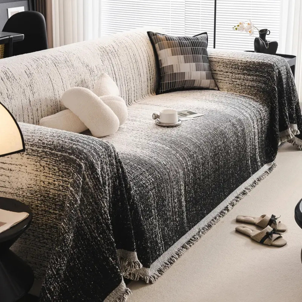 Fade Sofa Cover - Soft Chenille, Pet-Friendly Design
