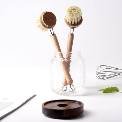 Wood Dishwashing Brush