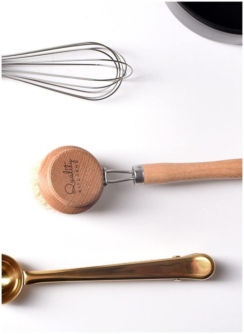 Wood Dishwashing Brush