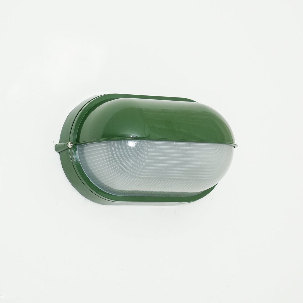 Applique murale extérieure industrielle avec abat-jour en verre nervuré – Luminaire résistant aux intempéries pour porches, patios, entrées, portes et jardins