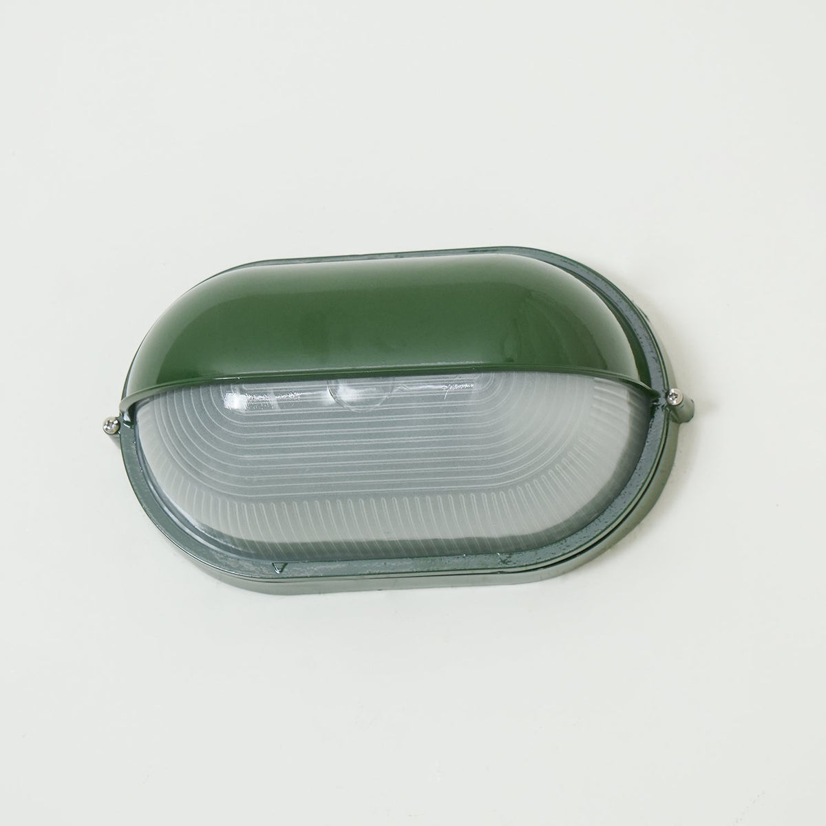 Applique murale extérieure industrielle avec abat-jour en verre nervuré – Luminaire résistant aux intempéries pour porches, patios, entrées, portes et jardins