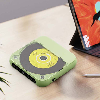 Portable CD Player with Bluetooth 5.3 Wireless Connectivity, USB-C Charging, Compact Lightweight Music Player for Headphones and Speakers, S