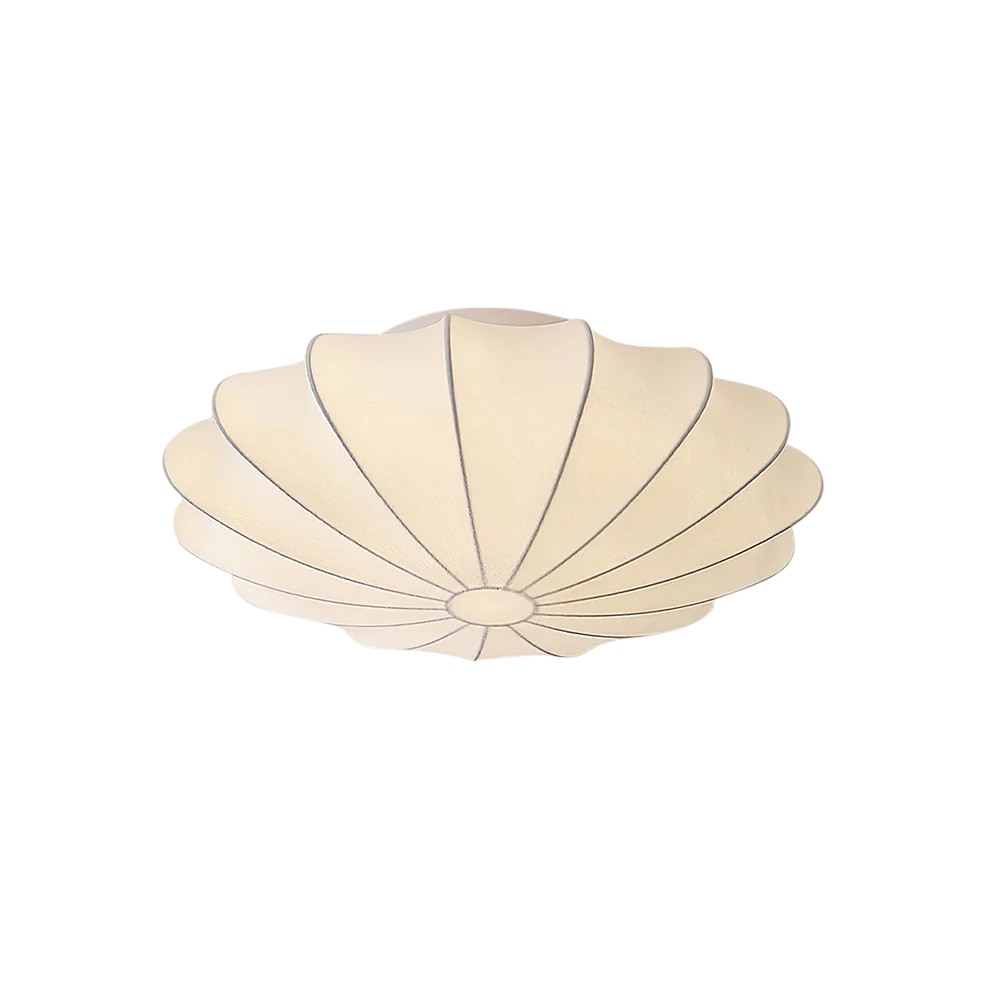 Suspension lumineuse avec abat-jour en fibre souple, diamètre 40-79 cm, éclairage d'ambiance 3000K pour chambres et salles à manger, plafonnier moderne