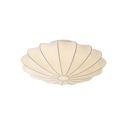 Suspension lumineuse avec abat-jour en fibre souple, diamètre 40-79 cm, éclairage d'ambiance 3000K pour chambres et salles à manger, plafonnier moderne