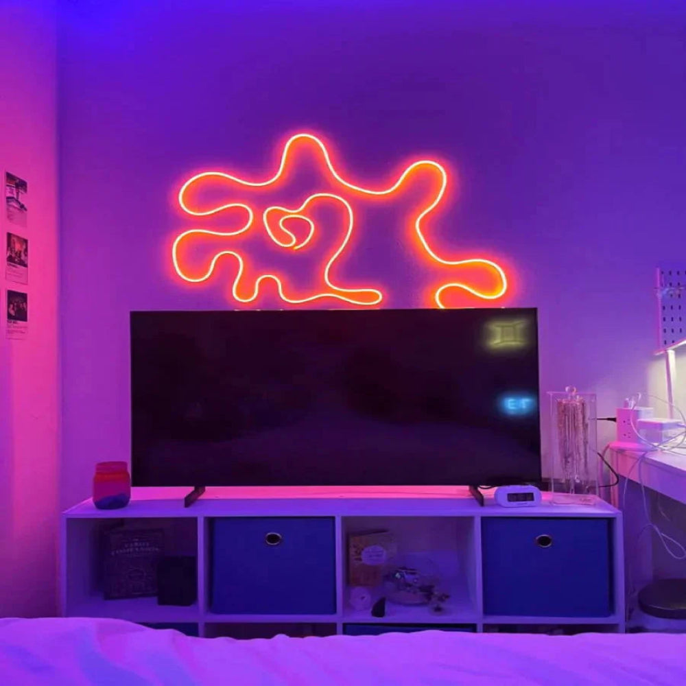 Neon Rope LED Strip Lights | App-Controlled RGB Accent Lighting for Customizable Ambiance