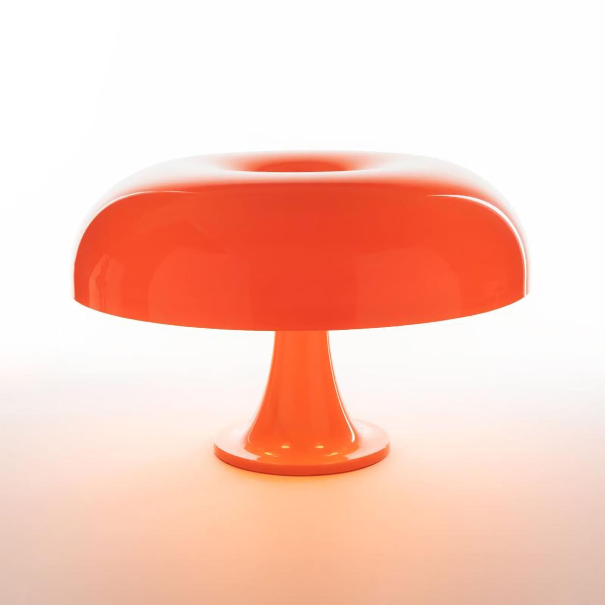Mushroom Desk Lamp with Curved Metal Shade for Bedroom Nightstand Office Reading Study Ambient Lighting E14 Socket 40W Max 12.6 in Tall Mode